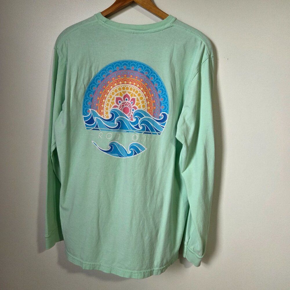 RON JON SURF SHOP LONGSLEEVES T SHIRT PRINTED SIZE M WOMENS